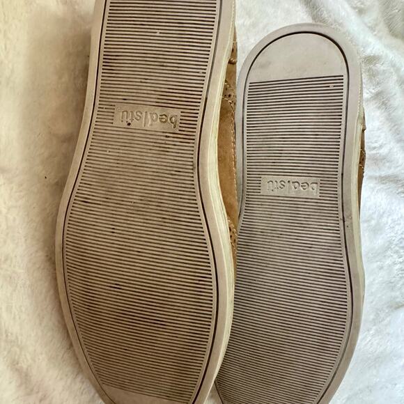 Bed/Stu Oxford Tan Leather Loafers With Red Laces Men’s Size 8.5 main image 5